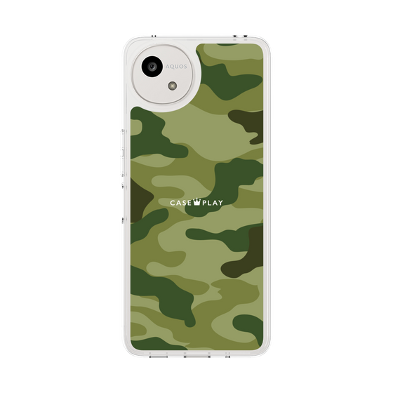 Slim Protection Case［ Camouflage - Green ］
