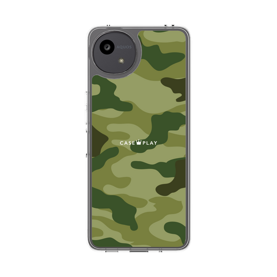Slim Protection Case［ Camouflage - Green ］