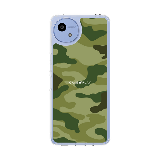 Slim Protection Case［ Camouflage - Green ］