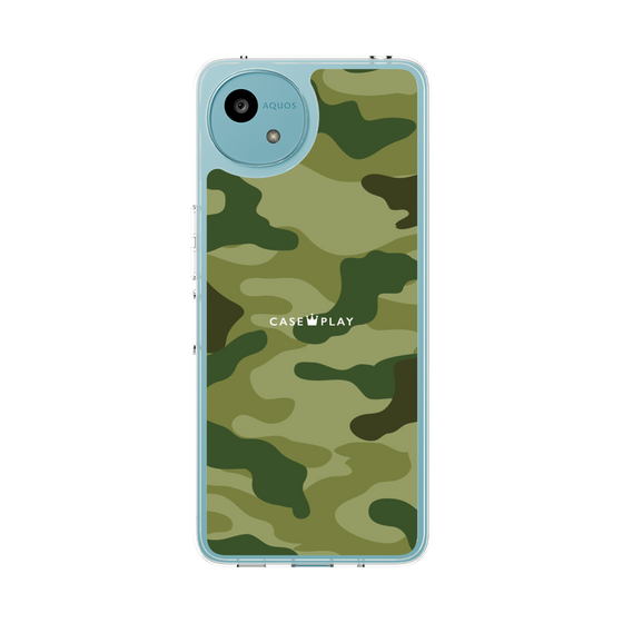 Slim Protection Case［ Camouflage - Green ］