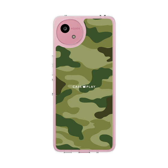 Slim Protection Case［ Camouflage - Green ］