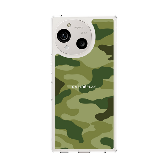 Slim Protection Case［ Camouflage - Green ］