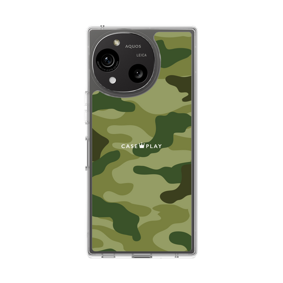 Slim Protection Case［ Camouflage - Green ］