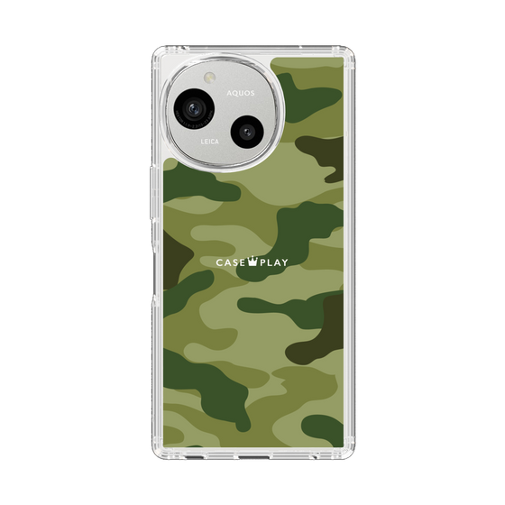 Slim Protection Case［ Camouflage - Green ］