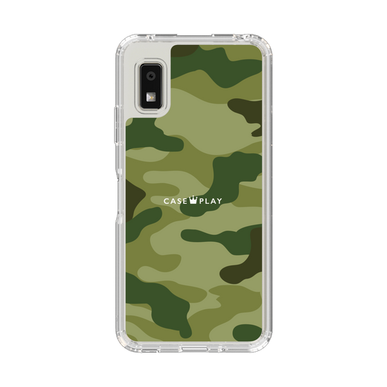 Slim Protection Case［ Camouflage - Green ］