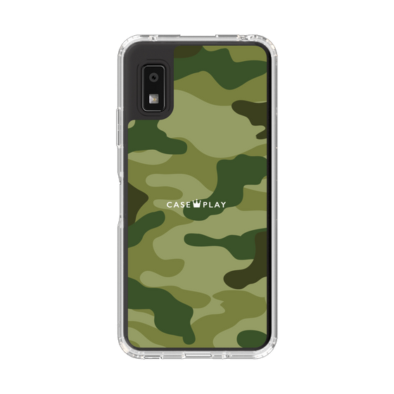 Slim Protection Case［ Camouflage - Green ］