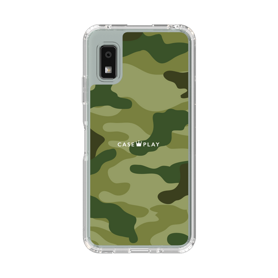 Slim Protection Case［ Camouflage - Green ］