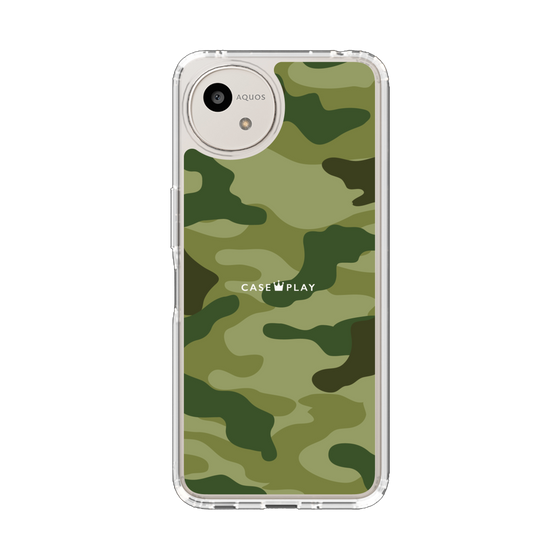 Slim Protection Case［ Camouflage - Green ］