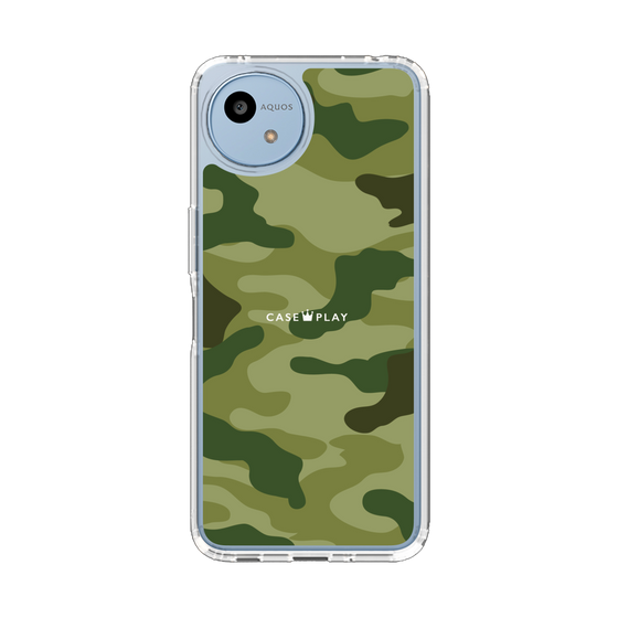 Slim Protection Case［ Camouflage - Green ］