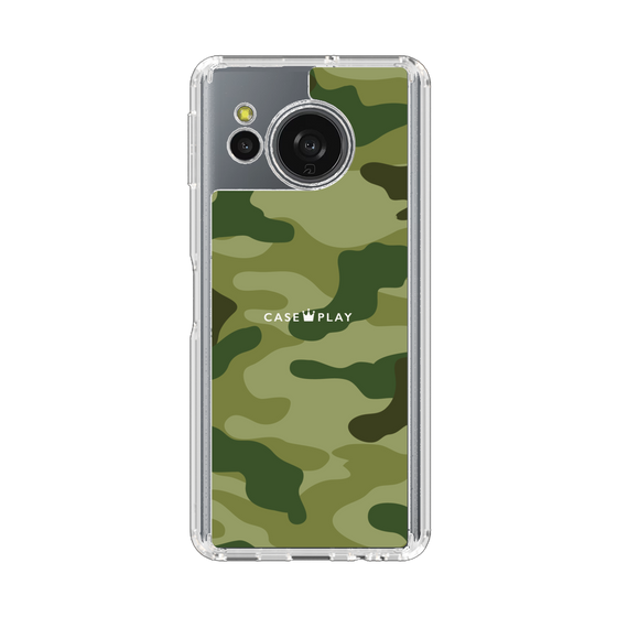 Slim Protection Case［ Camouflage - Green ］