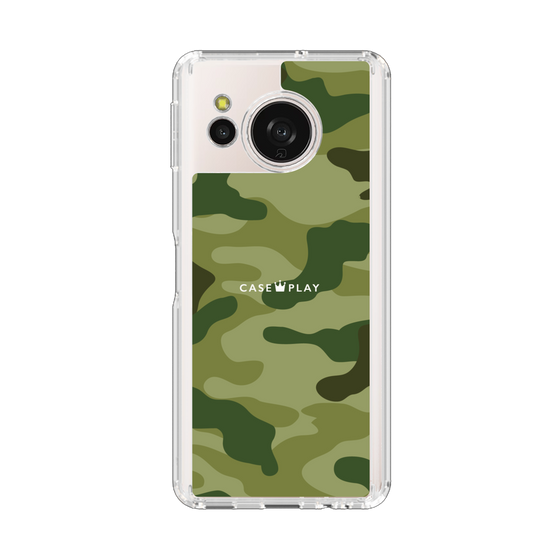 Slim Protection Case［ Camouflage - Green ］
