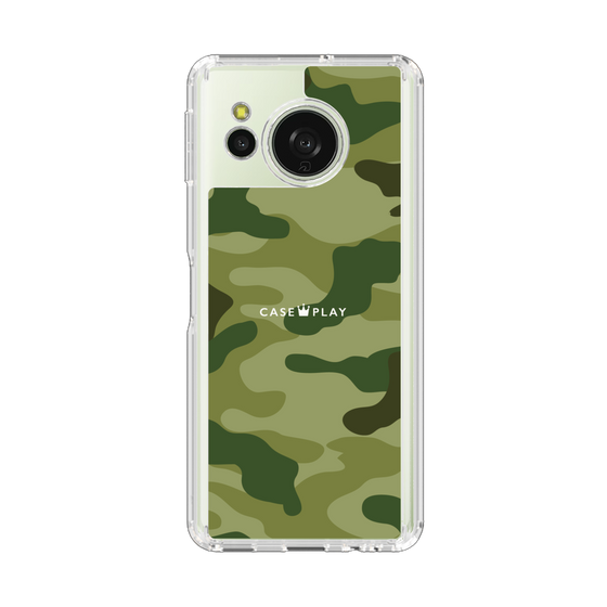 Slim Protection Case［ Camouflage - Green ］