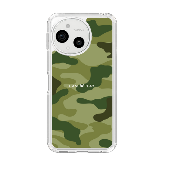 Slim Protection Case［ Camouflage - Green ］