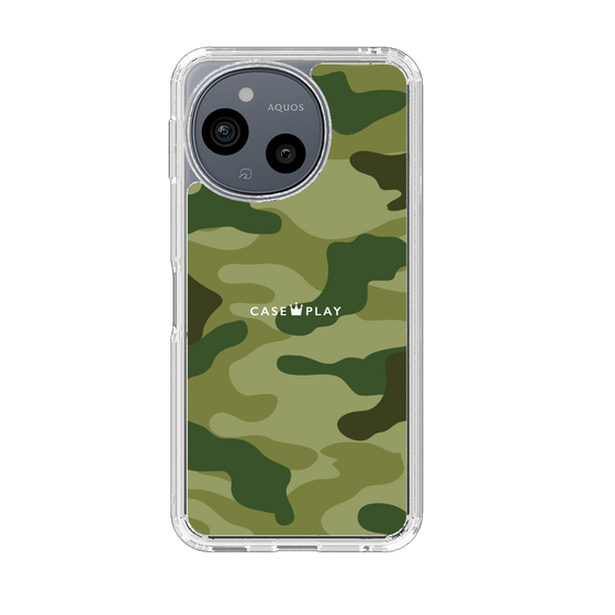 Slim Protection Case［ Camouflage - Green ］