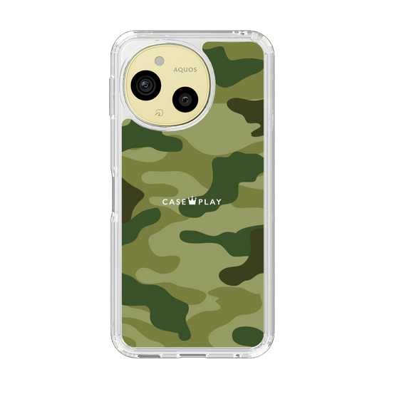 Slim Protection Case［ Camouflage - Green ］