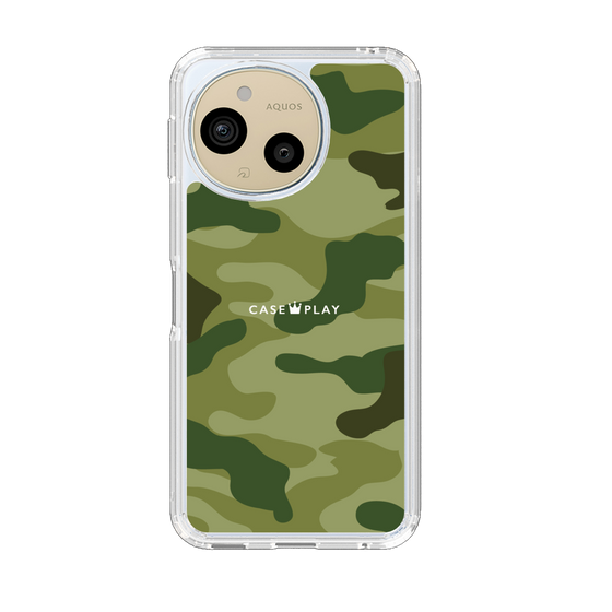 Slim Protection Case［ Camouflage - Green ］