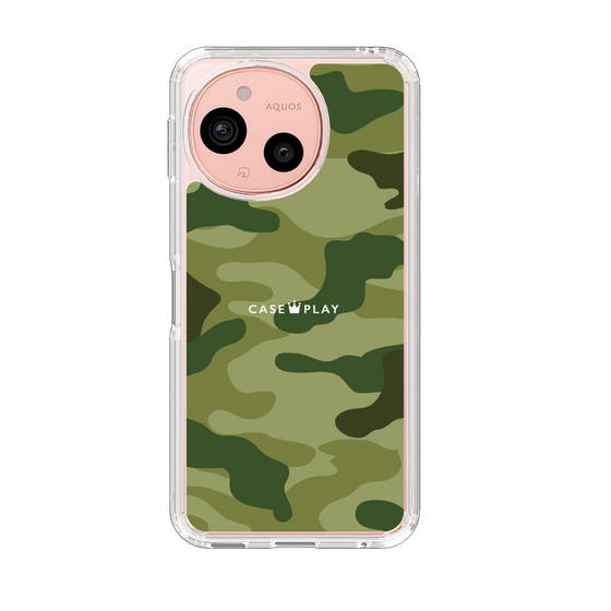 Slim Protection Case［ Camouflage - Green ］