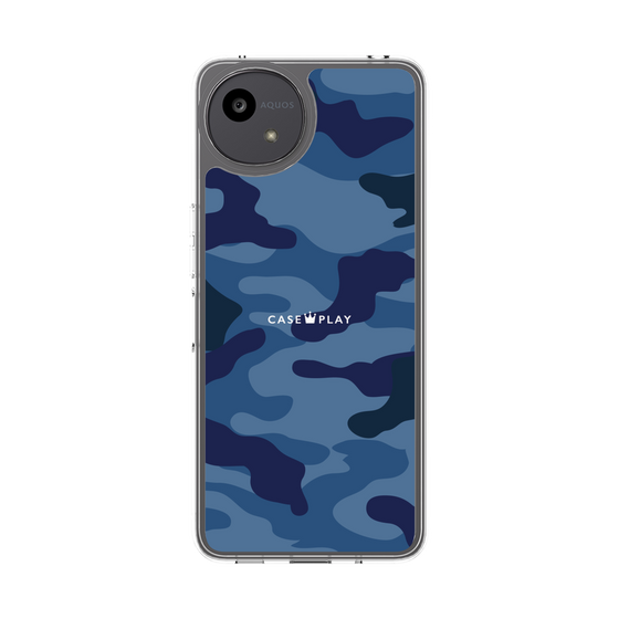Slim Protection Case［ Camouflage - Blue ］