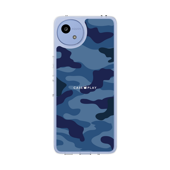Slim Protection Case［ Camouflage - Blue ］