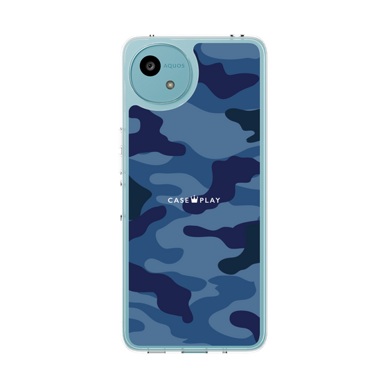 Slim Protection Case［ Camouflage - Blue ］
