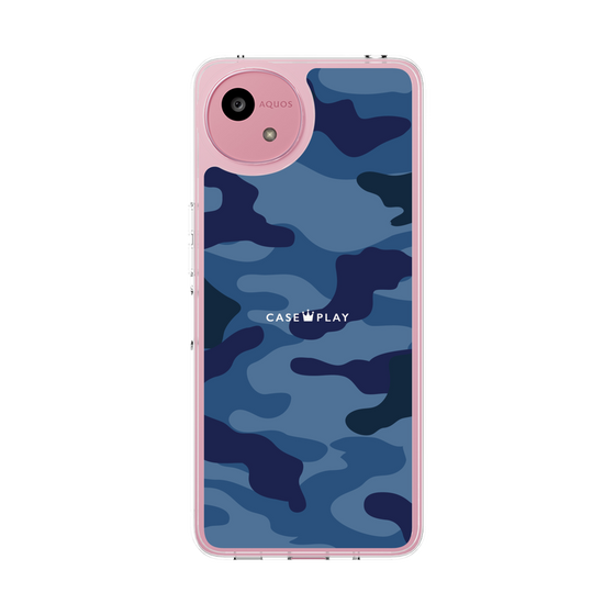 Slim Protection Case［ Camouflage - Blue ］