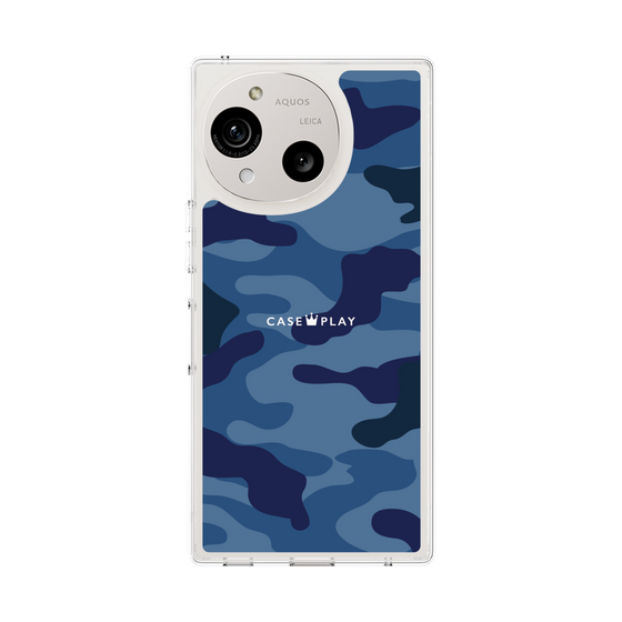 Slim Protection Case［ Camouflage - Blue ］