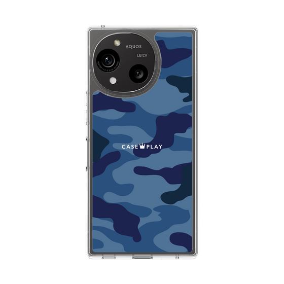 Slim Protection Case［ Camouflage - Blue ］