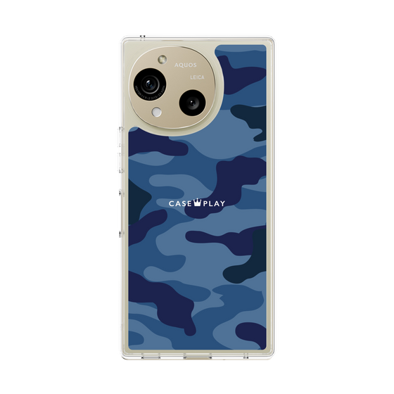 Slim Protection Case［ Camouflage - Blue ］