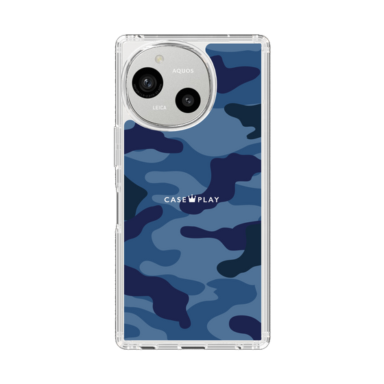 Slim Protection Case［ Camouflage - Blue ］