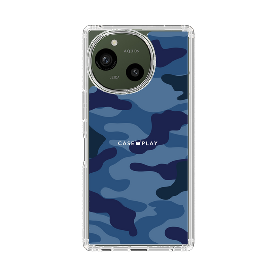 Slim Protection Case［ Camouflage - Blue ］