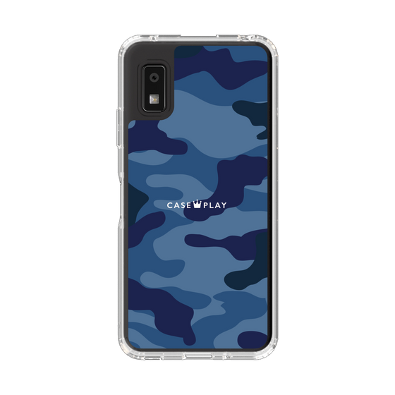 Slim Protection Case［ Camouflage - Blue ］