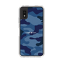 Slim Protection Case［ Camouflage - Blue ］