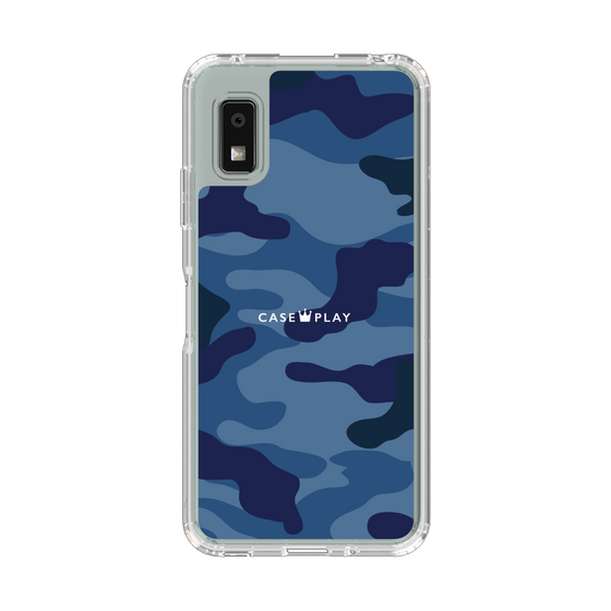 Slim Protection Case［ Camouflage - Blue ］