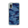 Slim Protection Case［ Camouflage - Blue ］