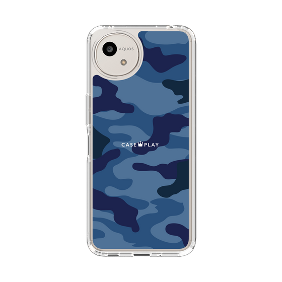Slim Protection Case［ Camouflage - Blue ］