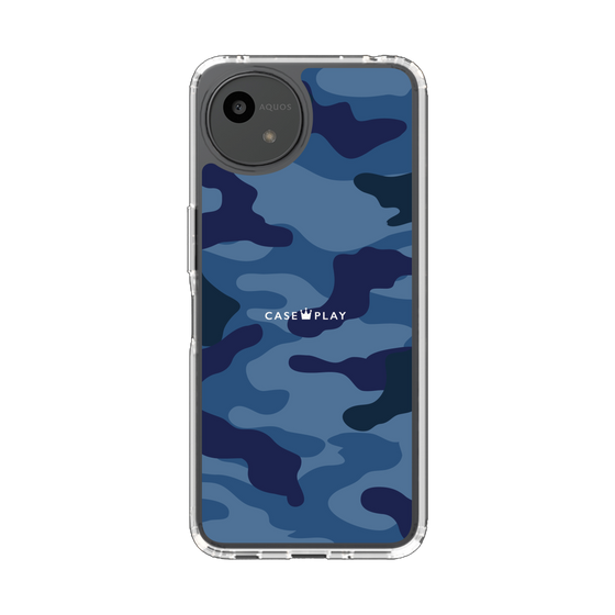 Slim Protection Case［ Camouflage - Blue ］