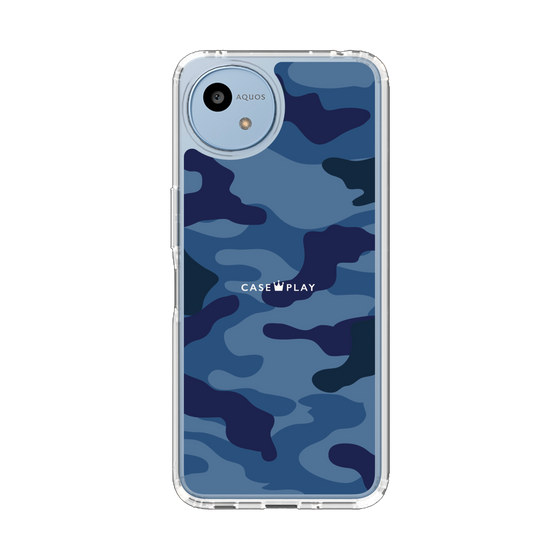 Slim Protection Case［ Camouflage - Blue ］
