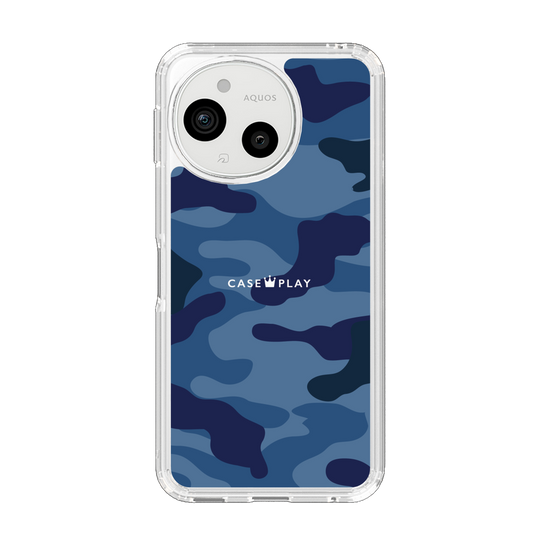 Slim Protection Case［ Camouflage - Blue ］