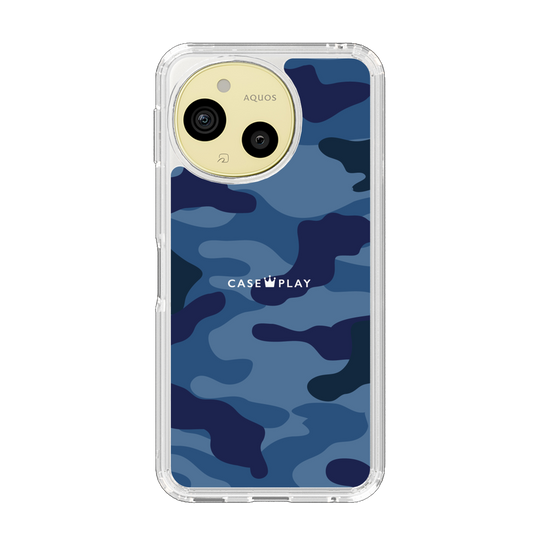 Slim Protection Case［ Camouflage - Blue ］