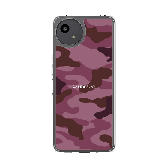 Slim Protection Case［ Camouflage - Pink ］