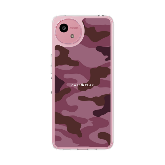 Slim Protection Case［ Camouflage - Pink ］
