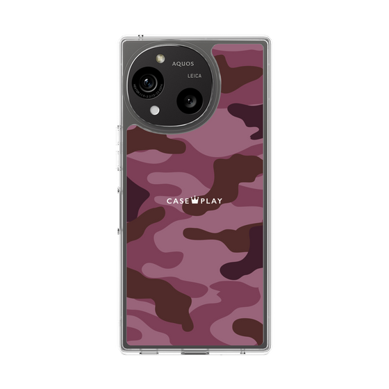 Slim Protection Case［ Camouflage - Pink ］