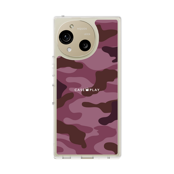 Slim Protection Case［ Camouflage - Pink ］