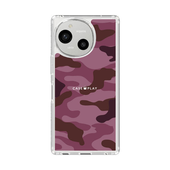 Slim Protection Case［ Camouflage - Pink ］