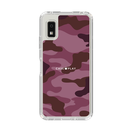 Slim Protection Case［ Camouflage - Pink ］