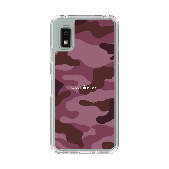 Slim Protection Case［ Camouflage - Pink ］