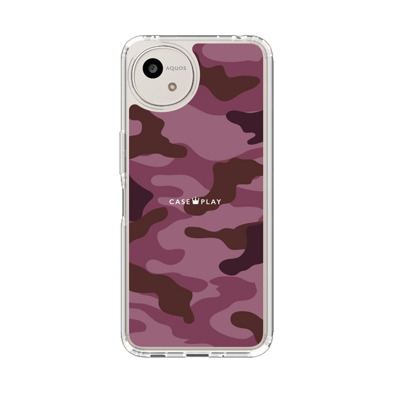 Slim Protection Case［ Camouflage - Pink ］