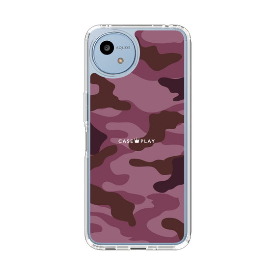 Slim Protection Case［ Camouflage - Pink ］