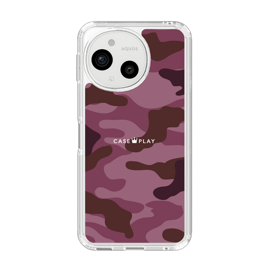 Slim Protection Case［ Camouflage - Pink ］