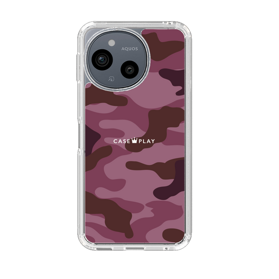 Slim Protection Case［ Camouflage - Pink ］